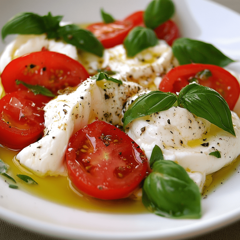 Burrata Caprese Salad Recipe