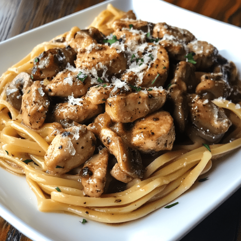 Chicken Marsala Pasta Recipe