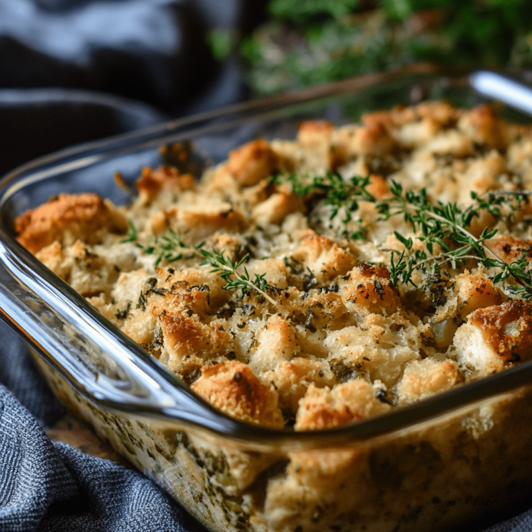 Chicken and Stuffing Casserole