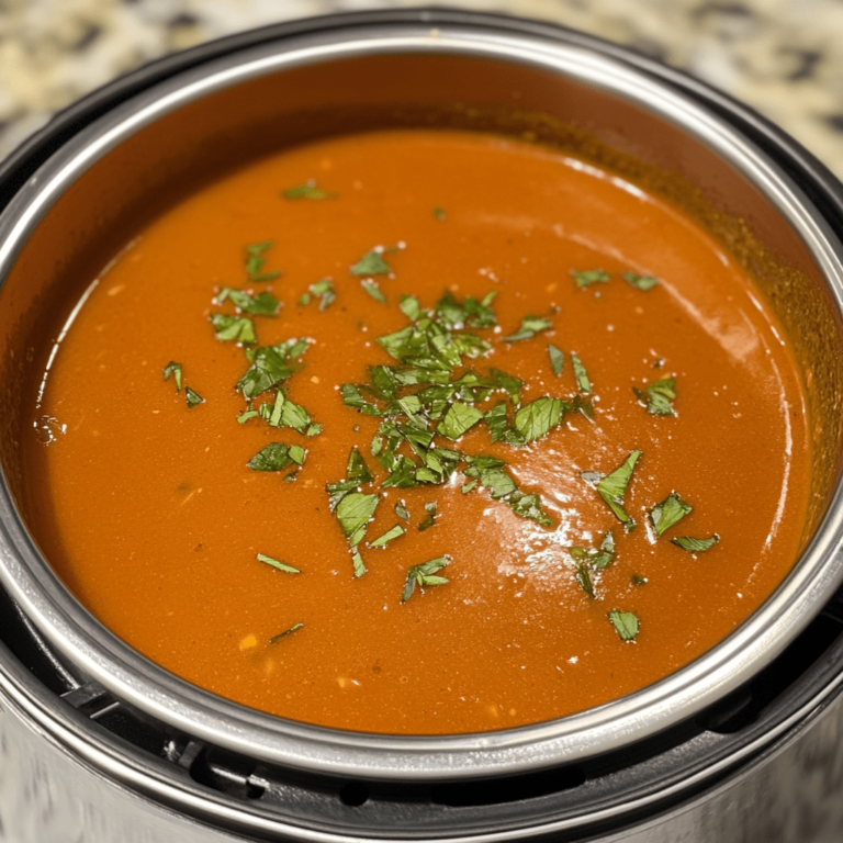 Easiest Air Fryer Tomato Soup