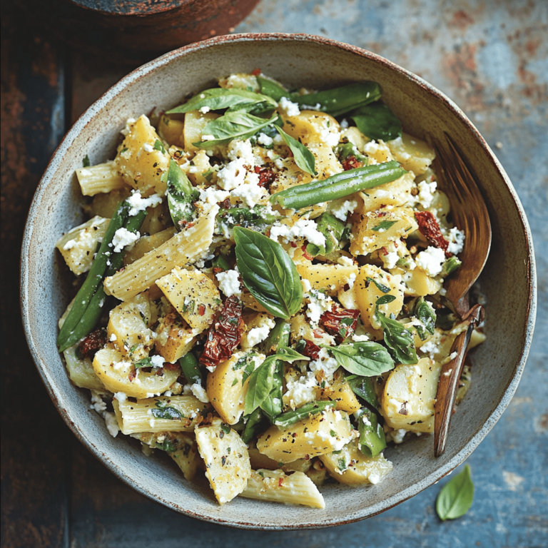 French-Style Potato and Green Bean Salad Recipe