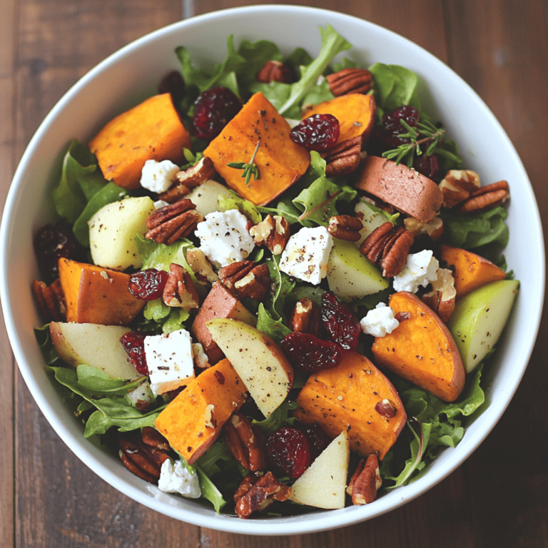 Harvest Salad with Lemon Thyme Dressing Recipe