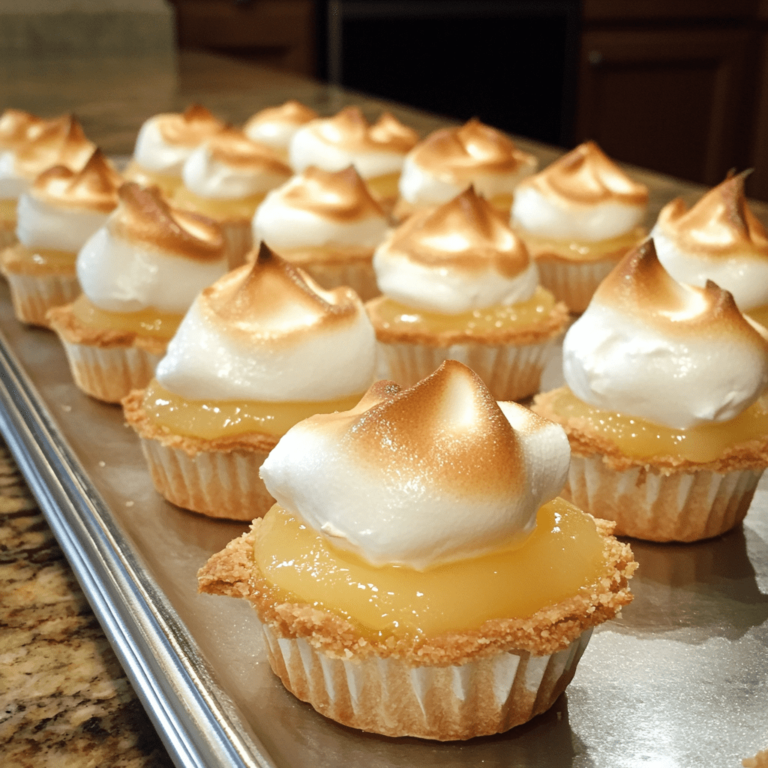 Lemon Meringue Pie Bites