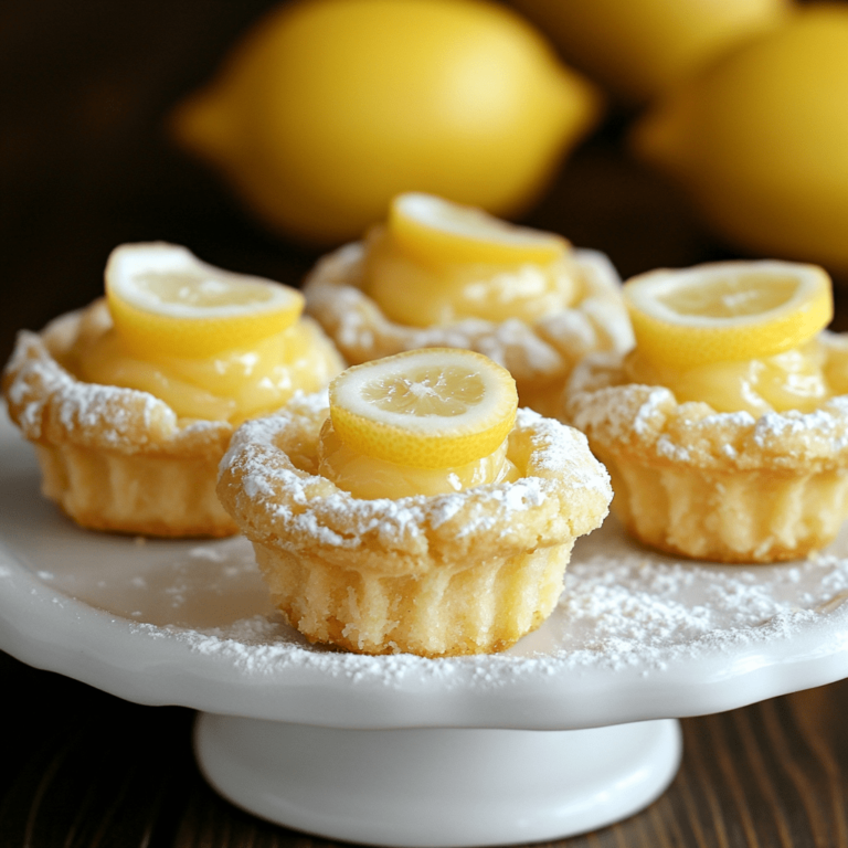 Mouthwatering Lemon Bar Cookie Cups Recipe