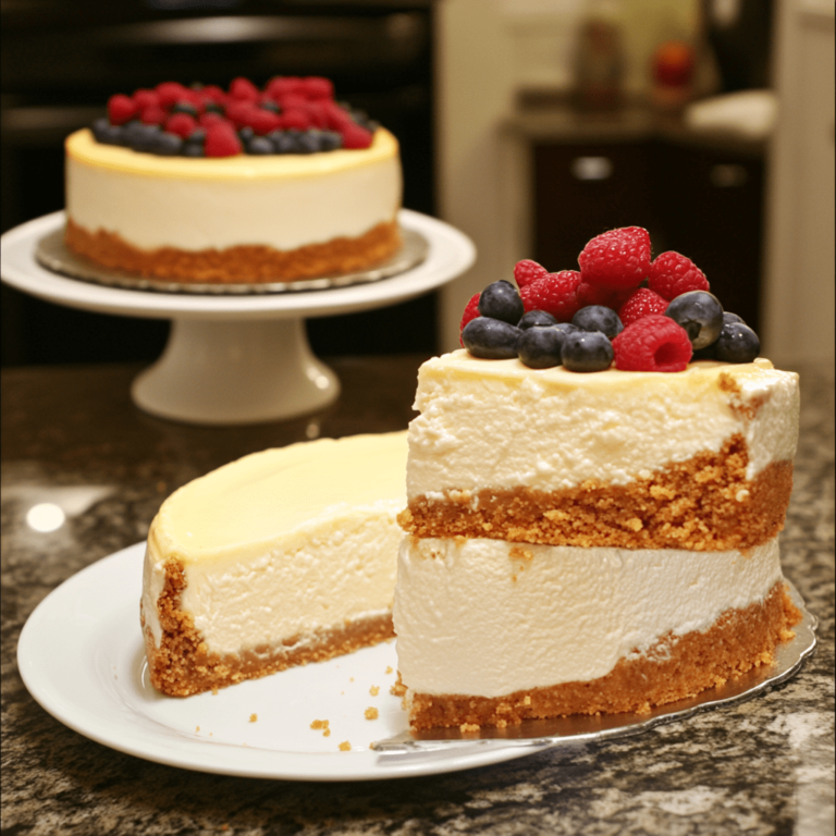 Homemade New York Style Cheesecake Recipe