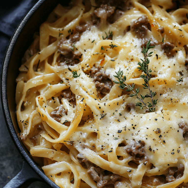 One-Pot French Onion Pasta Recipe