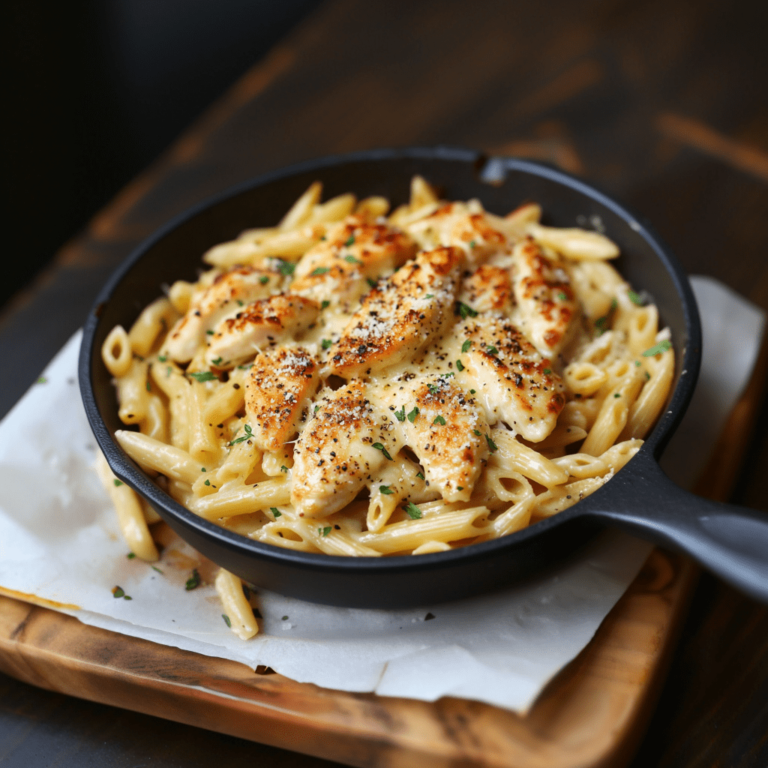 The Best Cheesy Chicken Pasta Recipe