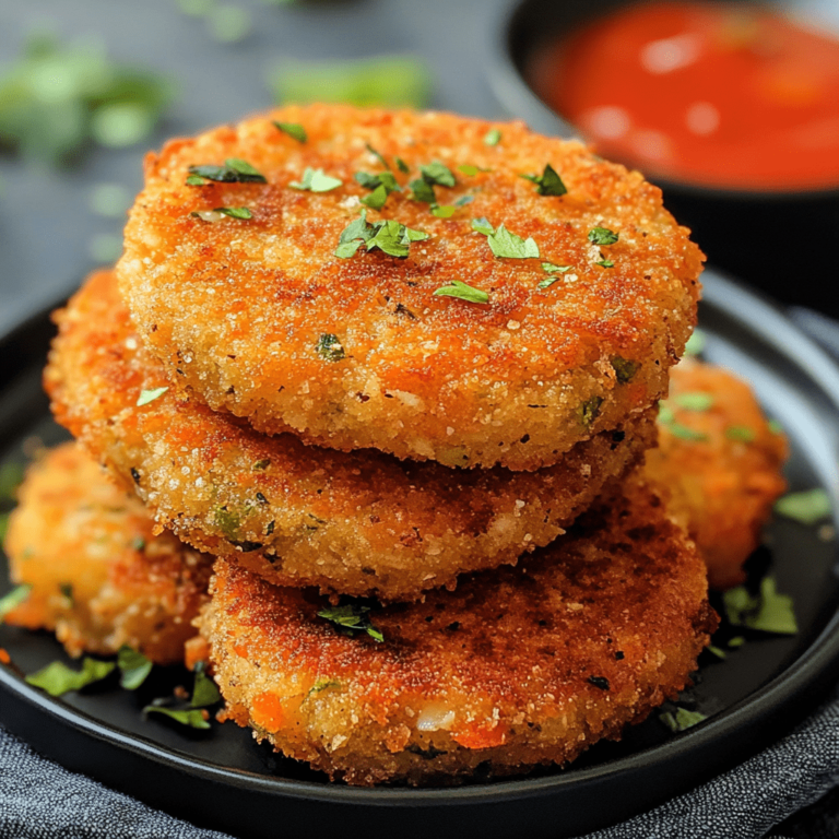 Vegetable Cutlet Recipe in Air Fryer (No Breadcrumbs)