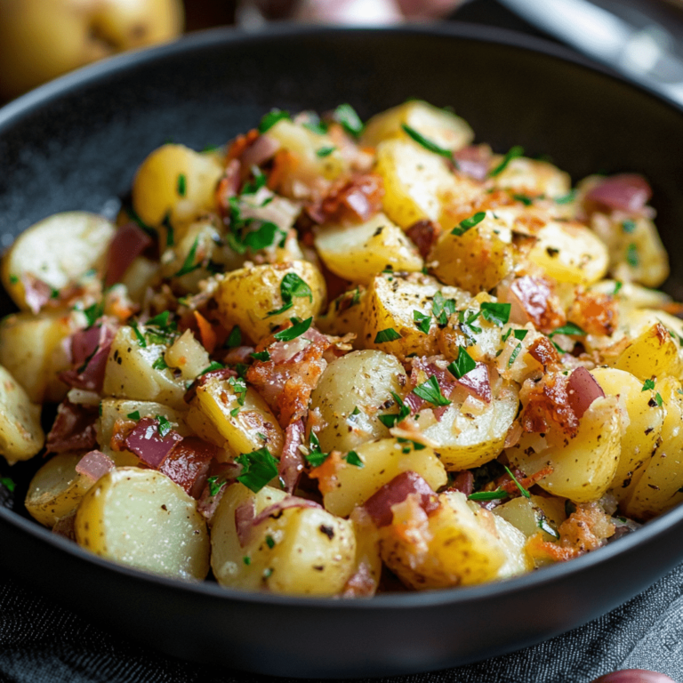 Warm German Potato Salad Recipe