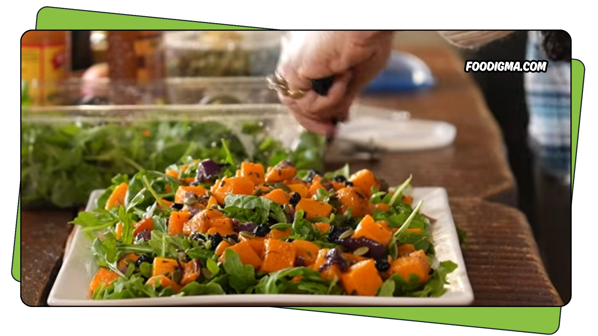 Roasted Butternut Squash Salad Recipe